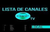 Canales Claro Tv