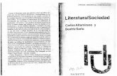 Altamirano - Sarlo. Literatura - Sociedad