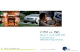 CMM vs ISO