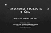 Hidrocarburos y Derrame de Petròleo