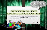 SISTEMA DE INECUACIONES-YULY RODAS 5°D