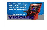 A Super Arcade Machine Fácil de 1 Hoja de Madera Contrachapada