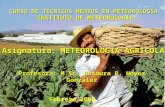 Meteorología Agrícola - Capitulo I