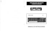 Fonestar 4x40w MAZ 4160