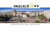 Acciónciudadana Programa Electoral Mayo 2015