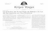 Diario Kriya Yoga de Babaji Otoño 2013