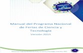 Manual Programa Nacional Ferias Ciencia Tecnologia Costa Rica 2015