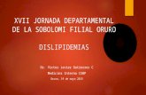 Presentación Xvii Jornada Sobolimi Filial Oruro