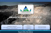 Presentación Proyecto Minero de Hierro Doña Sol Final