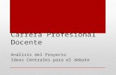 Carrera Profesional Docente Ppt
