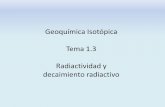 TEMA 1.3 (Radiactividad)