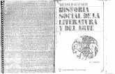 Historia Social de La Literatura y El Arte Tomo 1