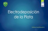 Electrodeposición de La Plata