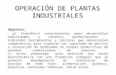 Equipos de Operación de Plantas Industriales