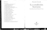 Hanna Arendt - La Condición Humana