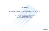 M2M DIODE – Conectando El Internet de Las Cosas - Presentación