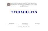 Tornillos- Dibujo Mecanico