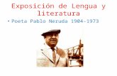 Exposición de Lengua y Literatura