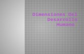 Dimensiones Del Desarrollo Humano