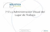 7 S's y Administración Visual Del Lugar de Trabajo