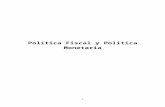 Politica Fiscal y Politica Monetaria - Guatemala