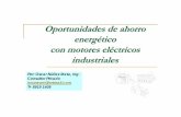 Oportunidades de Ahorro Con Motores Electricos - Oscar Nunez