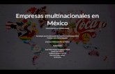 Presentacion Empresas Multinacionales Mexico-GUAP