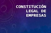 Constitución Legal de Empresas