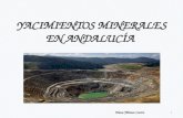 Yacimientos Minerales en Andaluc­a