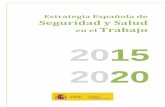 Estrategia Espanola de Seguridad y Salud en El Trabajo 2015-2020