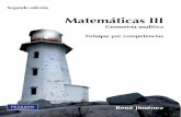 Matemáticas III, Geometría Analítica-René Jiménez
