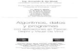 Algoritmos, Datos y Programas - Giusti
