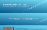 Evolución de Los Derechos Humanos, Estado de derecho y Regímenes de Exposición.