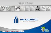 Catálogo de Productos Andec