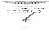 Manual de estilo de la lengua española