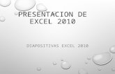 Presentacion de Excel 2010