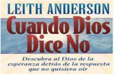 Leith Anderson - Cuando Dios Dice No