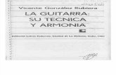 La Guitarra, Su Técnica y Armonia - Víctor González Rubiera