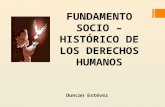 Fundamentos Socio-históricos Derechos Humanos