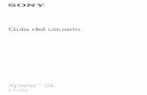 Manual Sony Xperia SL Español