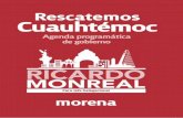Agenda Cuauhtemoc Ricardo Monreal