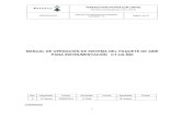 Manual de Operación Del Paquete de Aire de Instrumentacion Ua-930