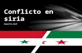 Conflicto en Siria