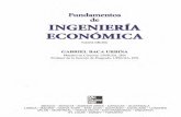 Fundamentos de Ingenieria Economica - Baca 4ta-
