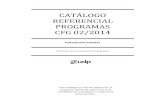 Catalogo Referencial Programas CFG 2014