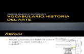 1 Vocabulario Historia Del Arte Abaco-celosia