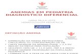 Anemias em pediatria