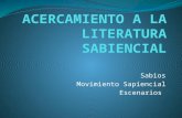 ACERCAMIENTO A LA LITERATURA SABIENCIAL.pptx