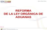 Reforma de La Ley Organica de Aduana 2015