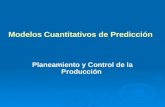 Modelos Cuantitativos de Predicci³n